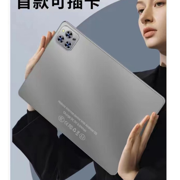 Chinese and English 10-inch Tablet Computer Cross-Mirror eight nuclear Ultra-Thin 4G Call Android Google Card to Send Leather Case Keyboard