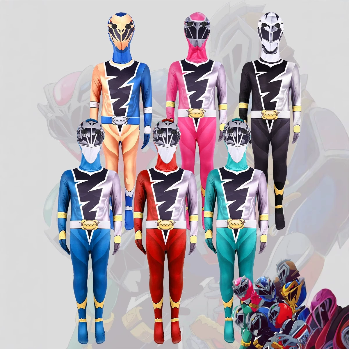 Костюм для косплея на Хэллоуин: Боди-костюм рыцаря-дракона для трансграничной торговли.