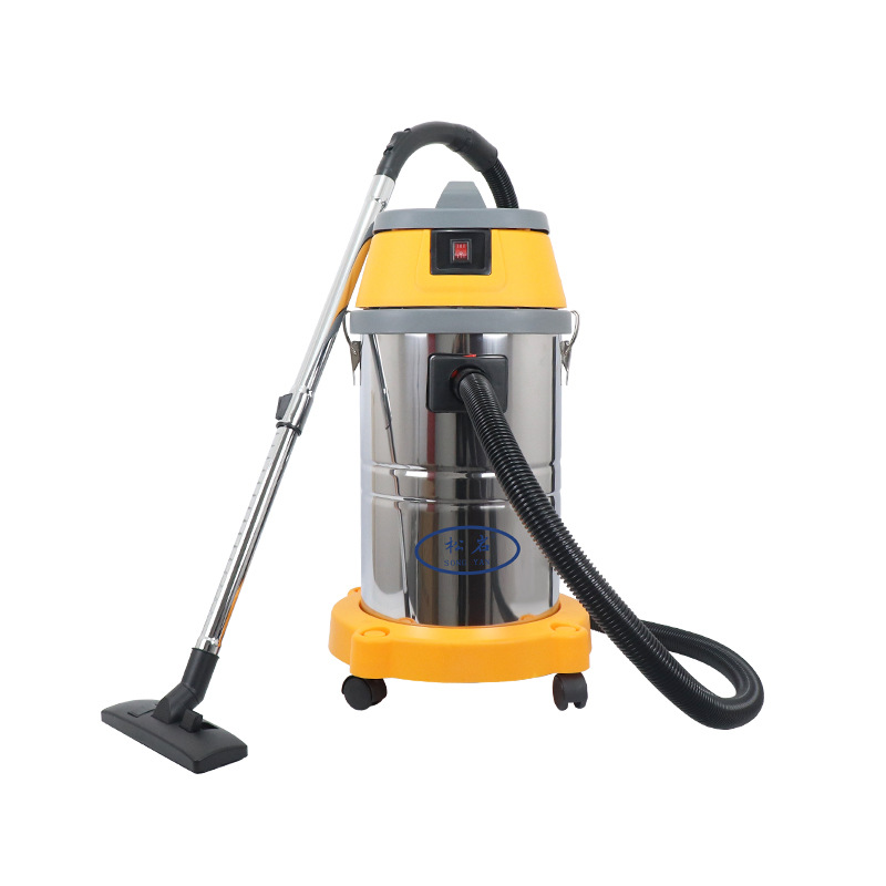 Venta al por mayor 35L de alta potencia aspiradora hogar comercial tienda de lavado de coches húmedo y seco de doble uso de gran succión de grado industrial colector de polvo