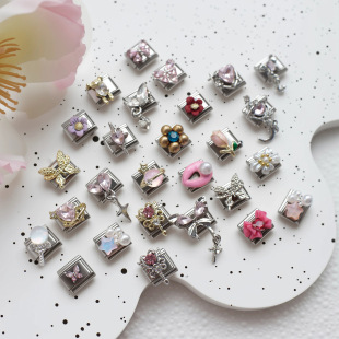 ���P������ģ�K��有���ɫˮ荻���DIY�����֭hItalian charms
