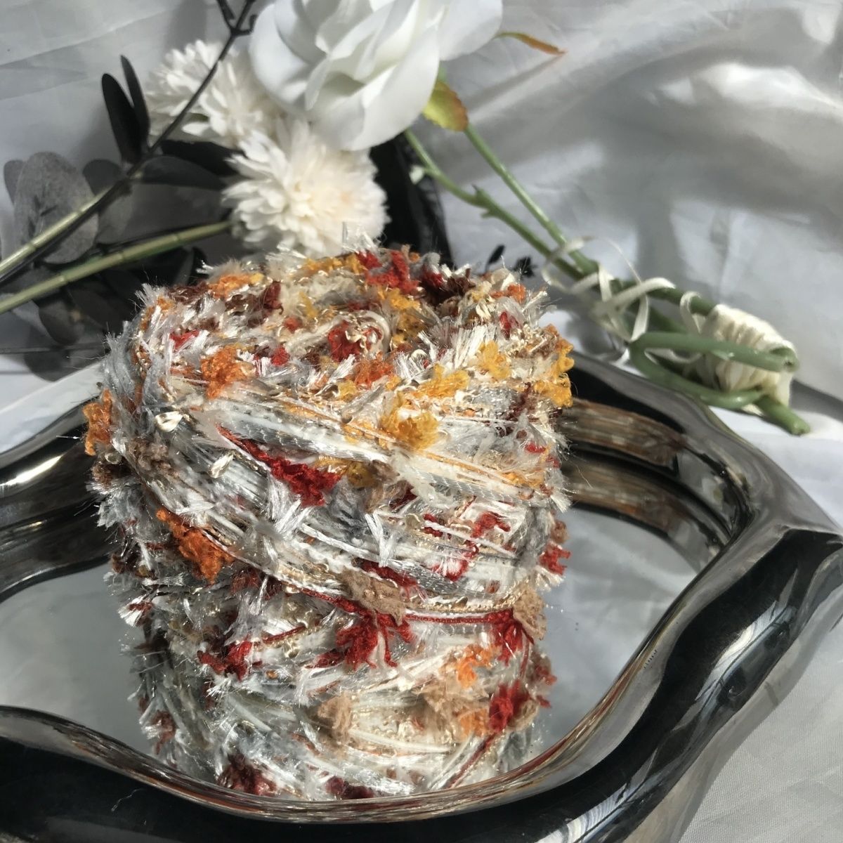 画舟|diy新款手编特色长毛网红手混线毛线团海马毛编织其他批发