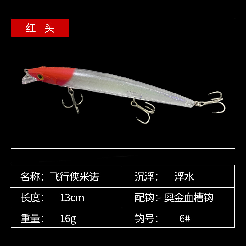 Sinking Jigging Rap Lures Metal Minnow Fishing Lures Bass Trout Fresh Water Fishing Lure