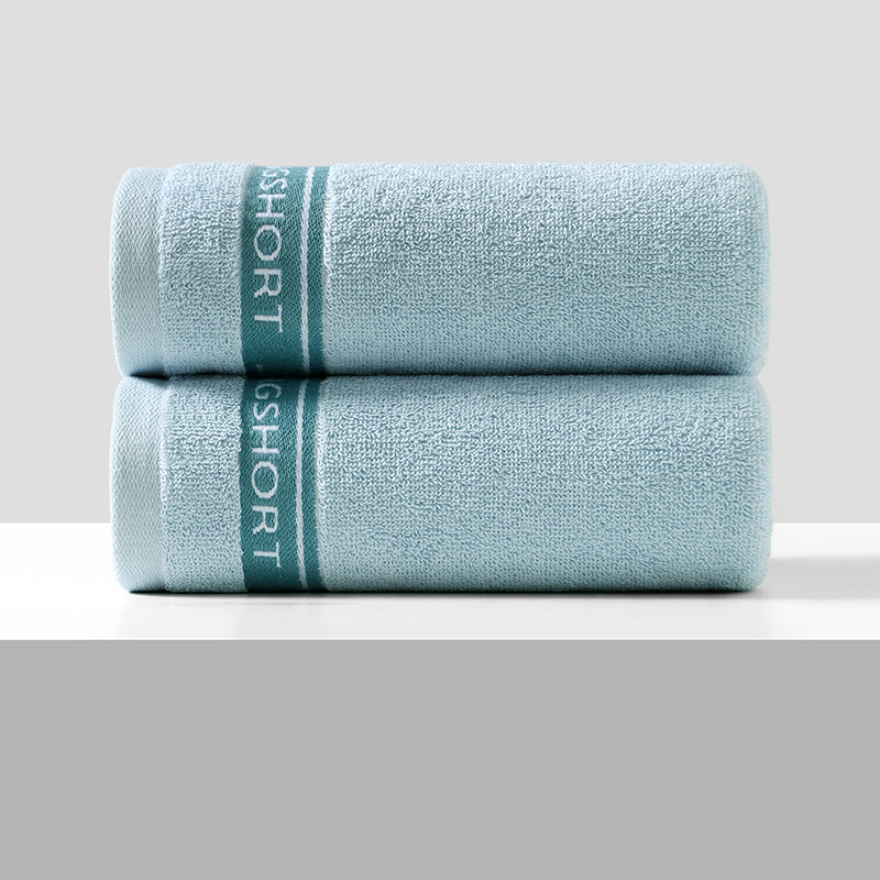 Toallas de algodón puro, tipo A, al por mayor, gruesas, suaves, absorbentes, de poliéster y algodón, toallas faciales para adultos, de secado rápido, para lavarse la cara.