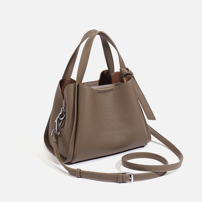 2024 new niche design vegetable basket portable women's bag, simple and versatile, high-end feeling, single shoulder_voghion.com