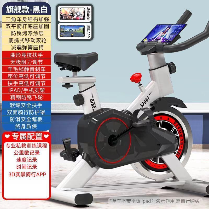 动感单车家用健身器小型自行车专业房室内脚踏运动静音锻炼机跨境|undefined