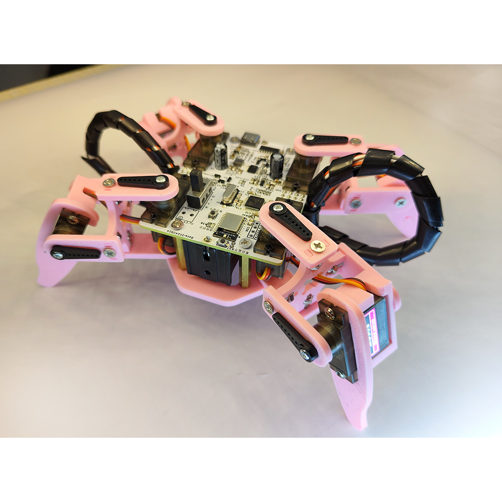 仿生蜘蛛四足套件拼装机器人舵机驱动板Arduino编程教育