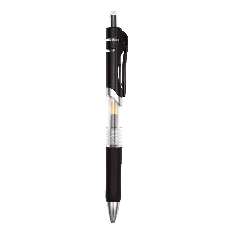 Ballpoint pen, black rollerball pen for students, 0.5mm