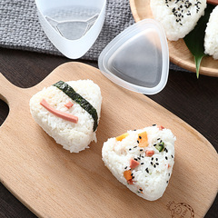 Japanese Triangle Rice Ball Mold Children Baby Food Grade Shake Rice Ball Magic Sushi Tool Set Complete