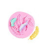 Feather leaf wings shape fondant cake mold chocolate wings baking decorative mold