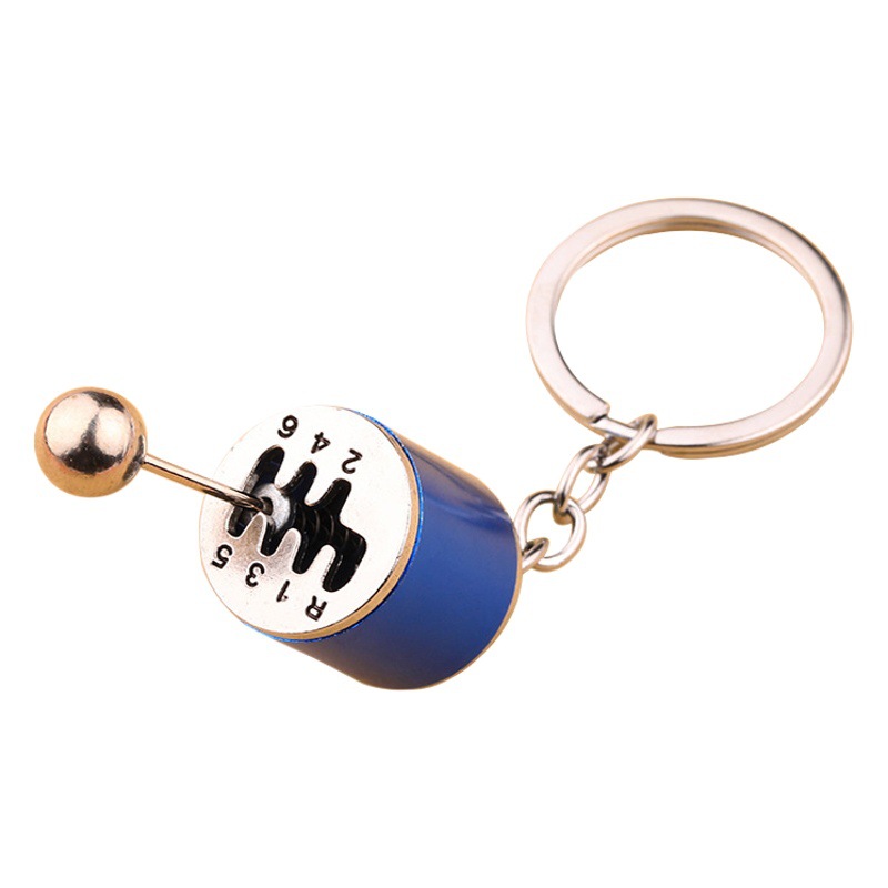Creative Gear Keychain Car Manual Gear Model Small Gift Gear Gear Decompression Toy Manufacturer Ready Stock