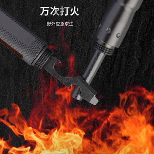 Black Technology Pen, High-Tech Pen, Self-Defense, Cool Anti-Wolf Disguise, Multi-Functional Aluminum Alloy 7-in-1 Multi-Function
