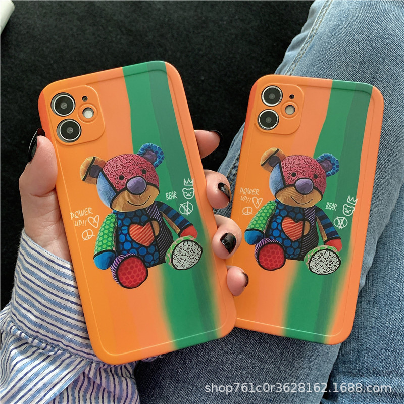 Cute bear is suitable for Apple iPhone11...