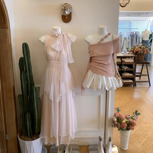 Shenzhen Original Designer Women's Clothing Brand Counter Withdrawal Women's Clothing Live Broadcast Physical Store to Get Goods First-Hand Wholesale