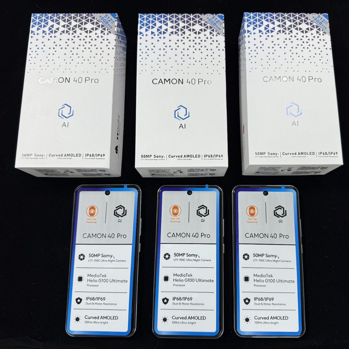 Camon40 Pro Cross-Border Smartphone 8+512g Android Smart High-Definition Screen 6.6Inch New Aliexpress