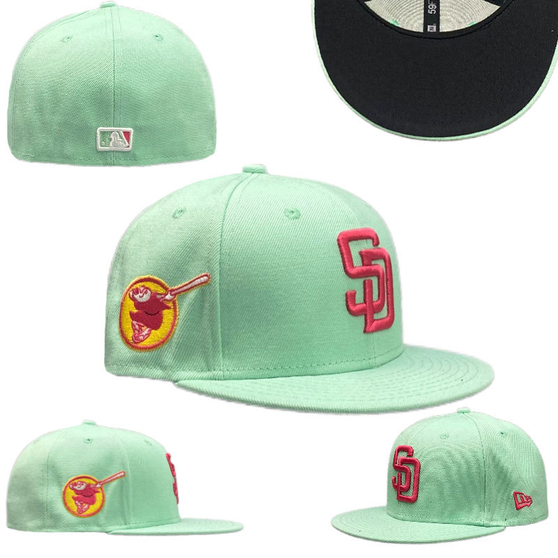 2024 comercio exterior nuevo equipo de béisbol masculino y femenino de LA Dodgers NY gorras de béisbol con tapa completa Baile callejero juvenil gorra de ala ancha