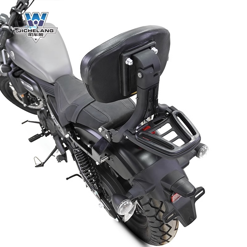 Muscle car Wolf applicable to saikelon RA250 multi-function folding backrest adjustable backrest modified tail shelf tail
