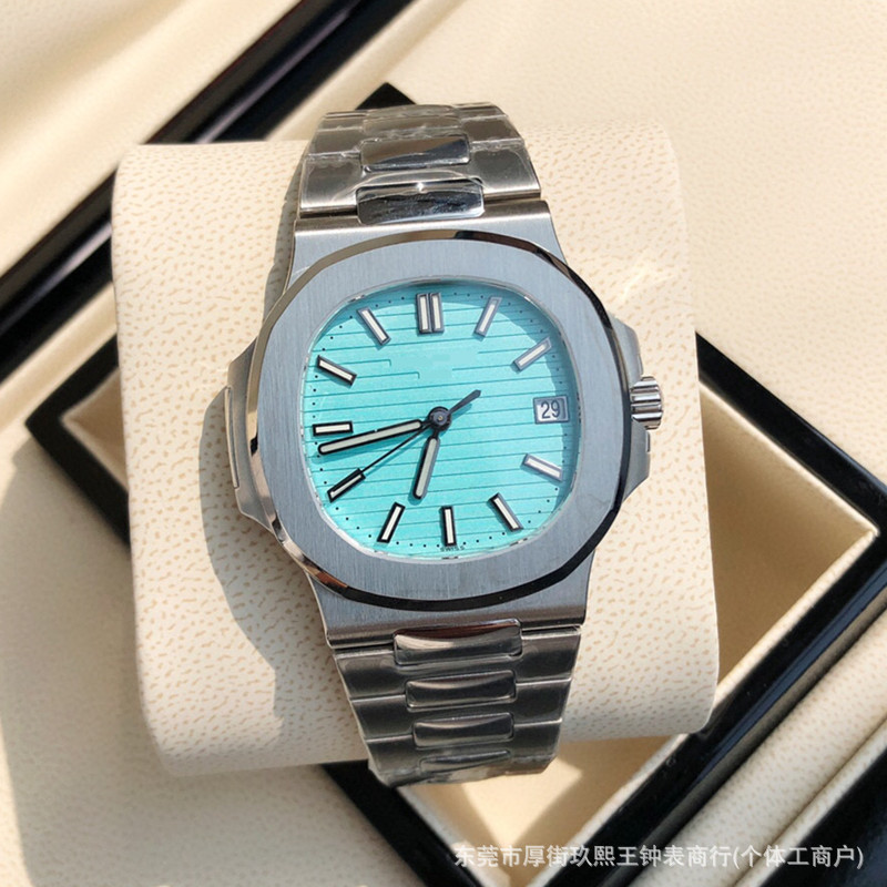 Nautilus Watch Men's Hollow Mechanical Watch Fashion Waterproof Luminous Automatic Watch Advanced Sense Factory Wholesale