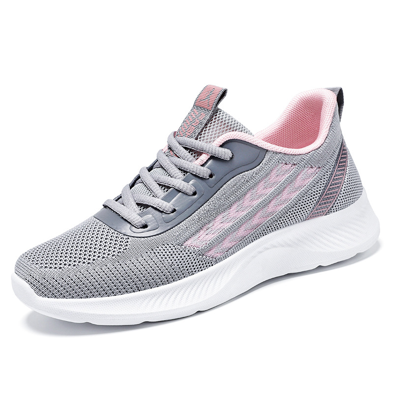 Zapatos mujer verano nuevo estilo transpirable casual zapatos individuales malla zapatos de mujer suela blanda pies no apestosos tendencia zapatos deportivos para mujeres
