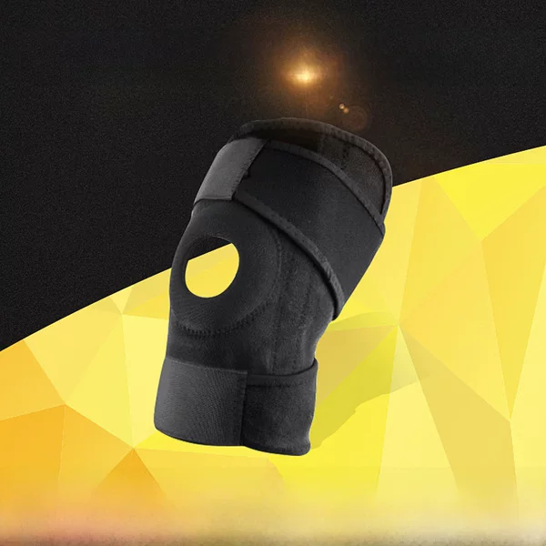 Sports Knee Pads, Outdoor Mountaineering and Cycling, Breathable Basketball and Running Protective Gear, Adjustable Velcro Ebay Spring Knee Pads