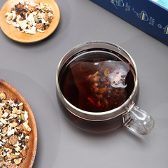 Wholesale ginseng five treasure tea, Polygonatum odoratum tea, Poria cocos, wolfberry tea, non-kidney-tonifying tea, tea bags, health tea manufacturers on behalf of