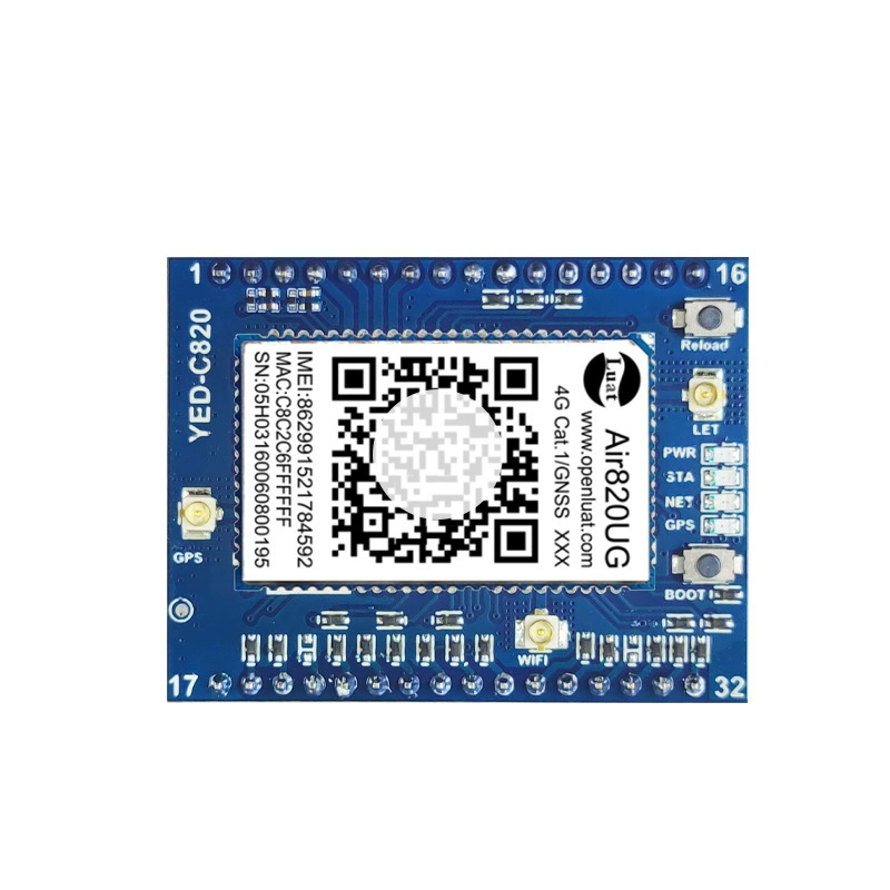 AIR820 4G модуль DTU последовательная передача GPS+Beidou двойное позиционирование, высокая точность второго позиционирования, GNSS высокой скорости