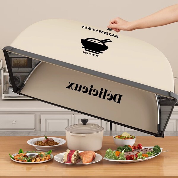 Food Cover Wholesale Vegetable Cover Foldable Fly-proof Mesh Cover Household Leftover Food Table Cover Vegetable Cover