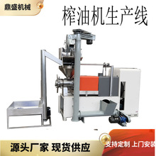 全自动榨油机生产线  全自动榨油机 大型油坊商用亚麻籽油菜籽