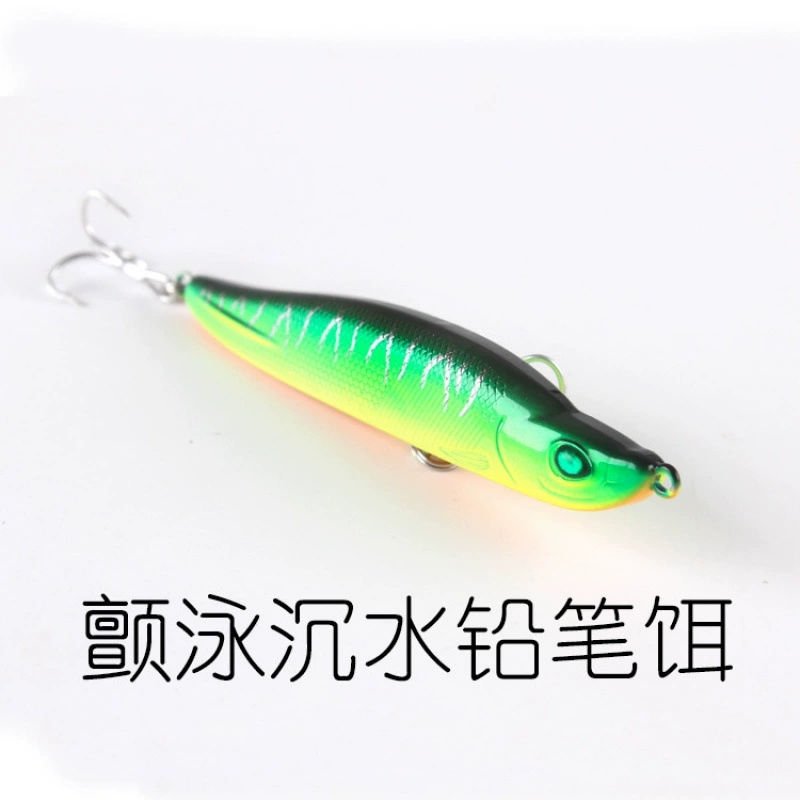Карандаш Luya Bait Shenshui 11 г/16 г с канавкой для крови, крючок для ловли пресноводного окуня, окуня, черной рыбы, искусственная наживка, рыболовные снасти, аксессуары
