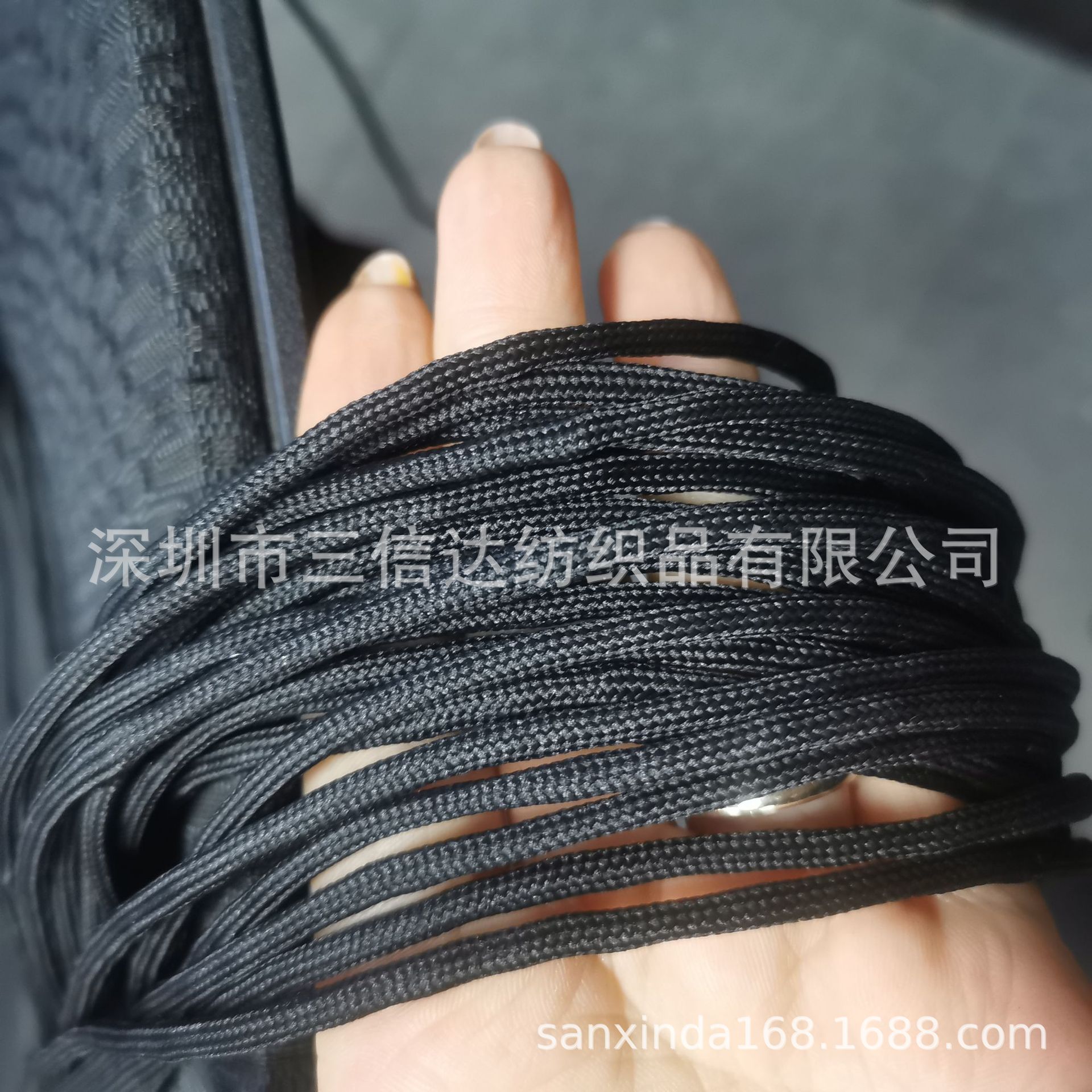 深圳绳子厂家供应各种绳带尼龙绳包心绳子pp绳针通绳16锭绳32锭机