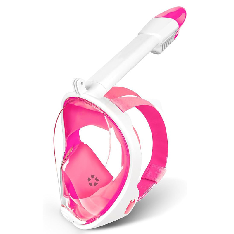 跨境爆款现货全干式浮潜呼吸器全脸面罩游泳潜水套装面镜