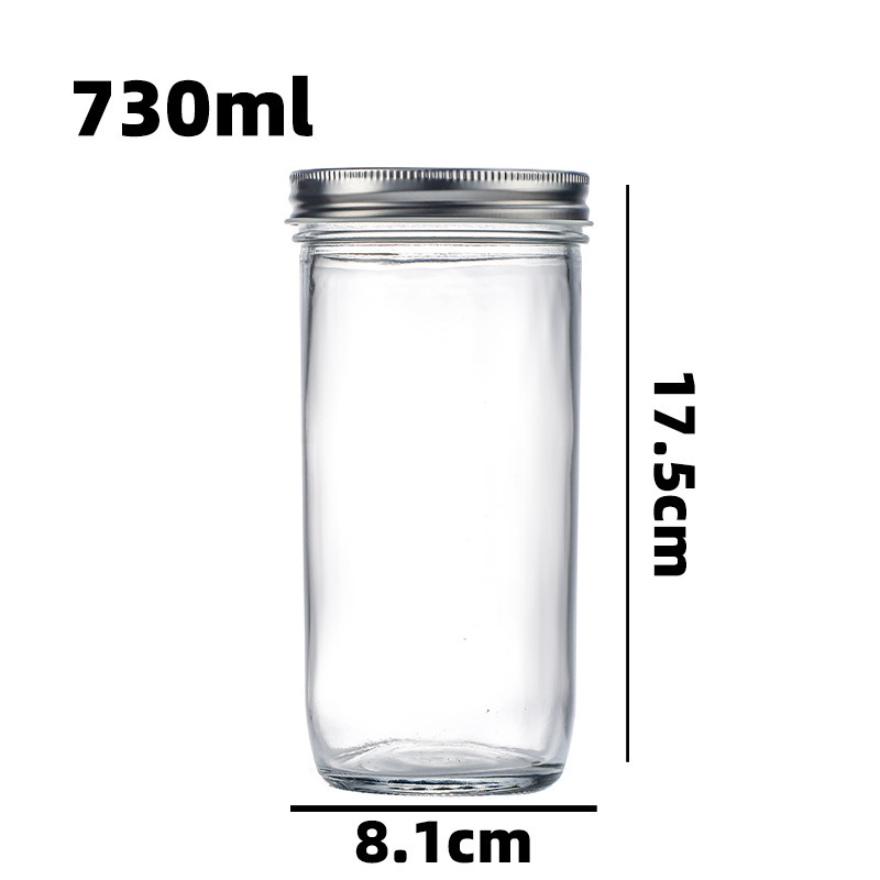 现货500ml果酱瓶鱼子酱瓶380ml梅森密封罐酱菜玻璃储物罐厂家批发|undefined