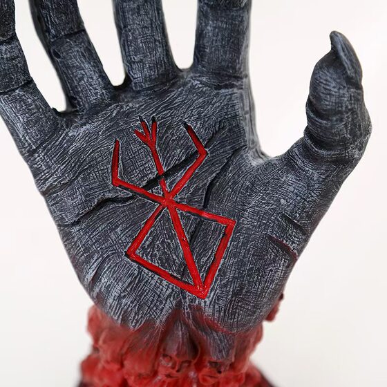 Cross-border New Berserk Hand of God Fury Resin Crafts Halloween Decoration