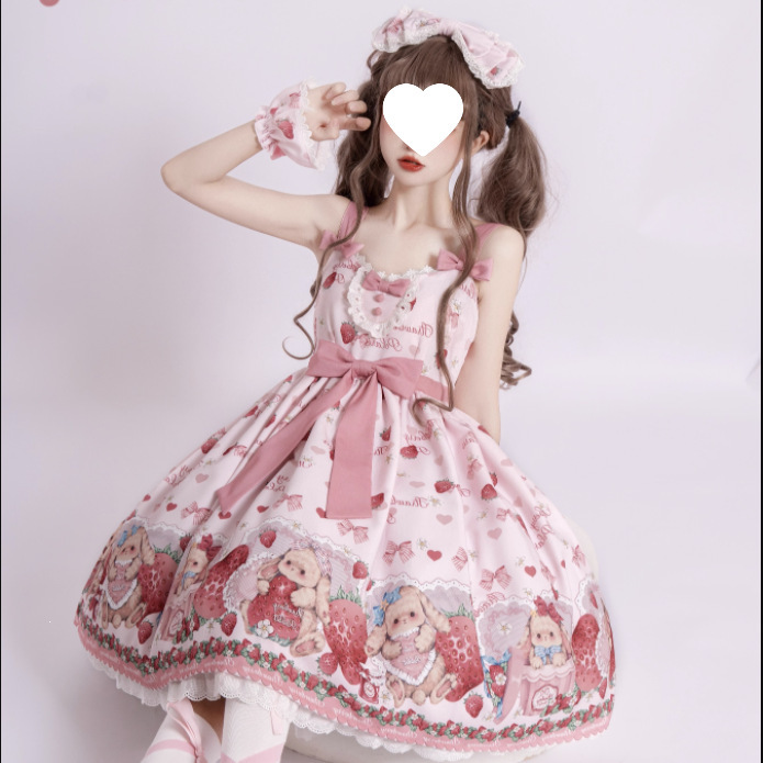 Falling Rabbit Berry Gift Box—Lolita Jsk Dress Bulk Price
