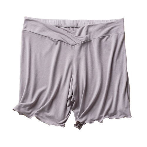 Soft maternity safety pants summer anti-exposure summer thin leggings shorts low waist large size manufacturer wholesale