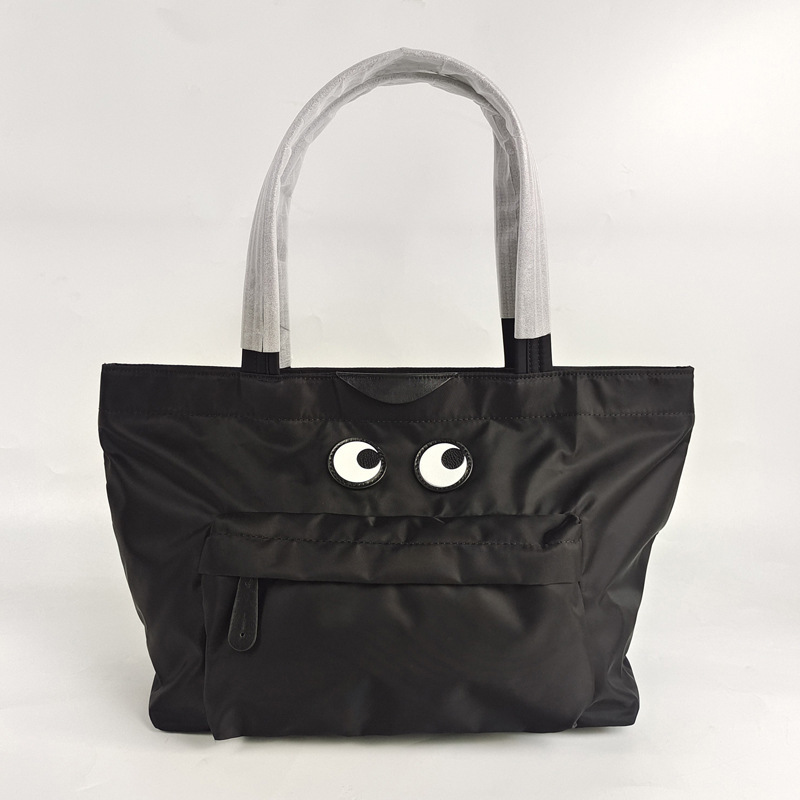 Anya Anya Cute Women's Bag Shoulder Bag Handbag British Designer Big Eyes Nylon Tote Bag Complete Label