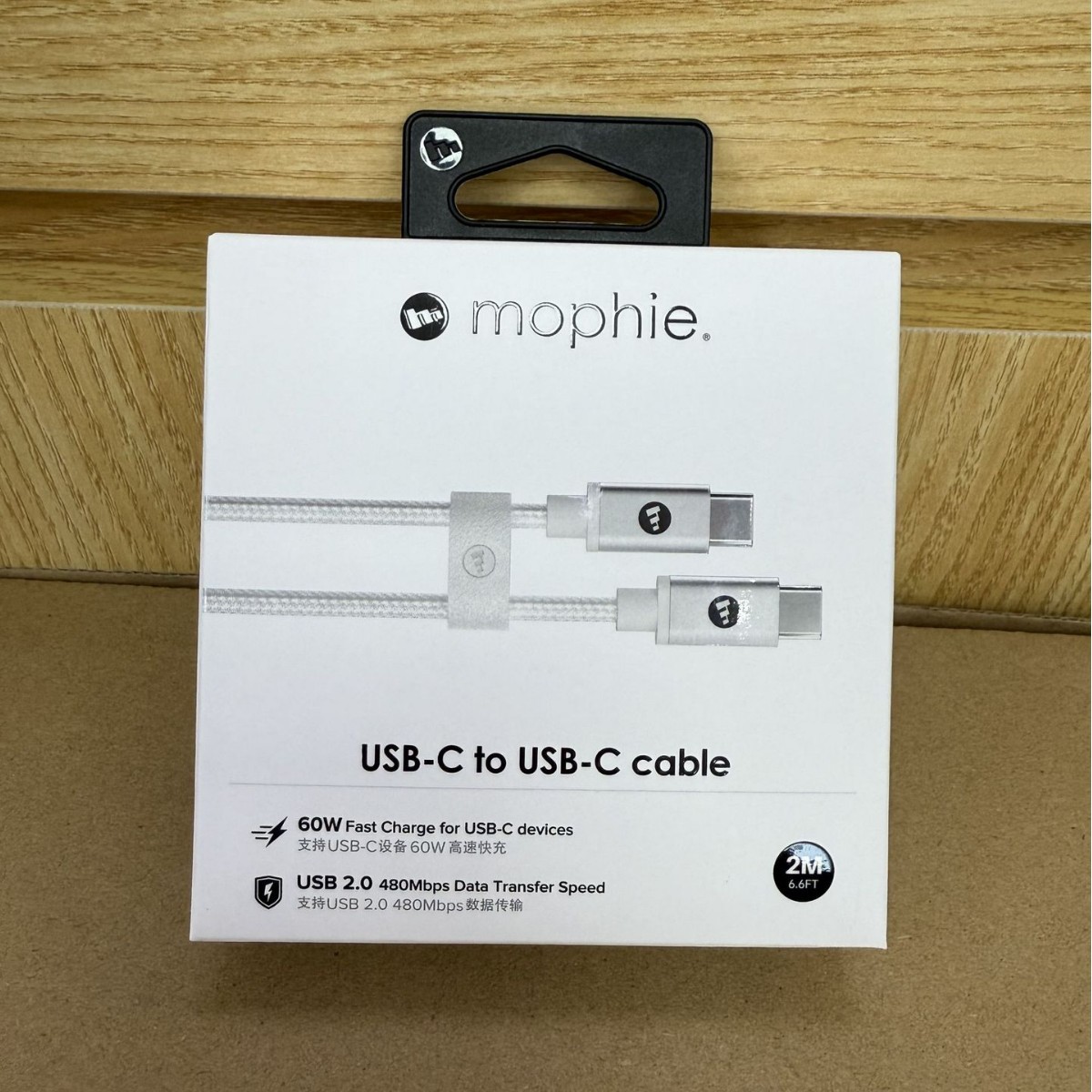 mophie摩尔菲60w数据线ctoc适用苹果16华为手机iPad快充线MacBook