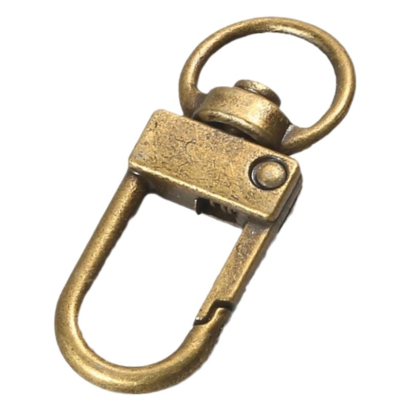 Gancho de metal y hebilla de hardware para accesorios de equipaje, llavero, cadena, cerradura, perro, hebilla, 3 pequeñas hebillas para puertas, fabricantes en stock image 1
