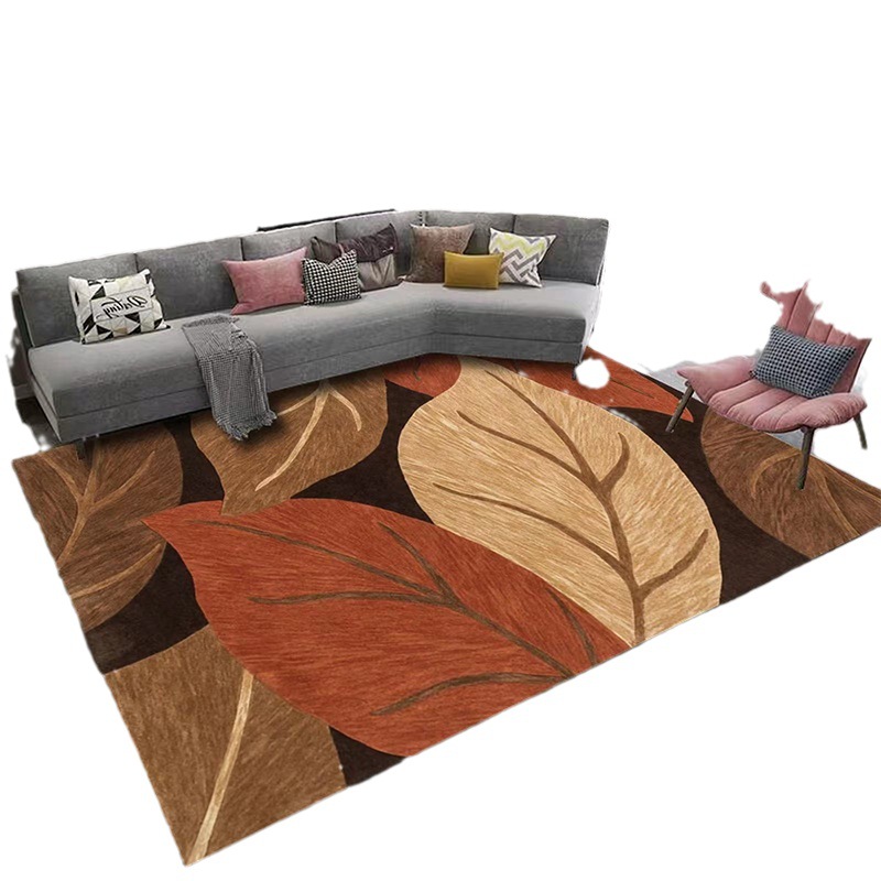 Comercio exterior transfronterizo en stock sala de estar alfombra de piso habitación llena de alfombra de área grande hogar mesa de café sofá Manta