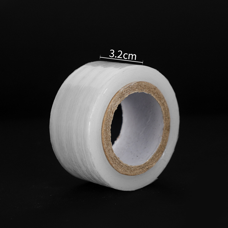 Película de bobinado PE fabricante de película pequeña en stock suministro directo Película de bobinado PE película pequeña película de estiramiento transparente Película de plástico autoadhesiva