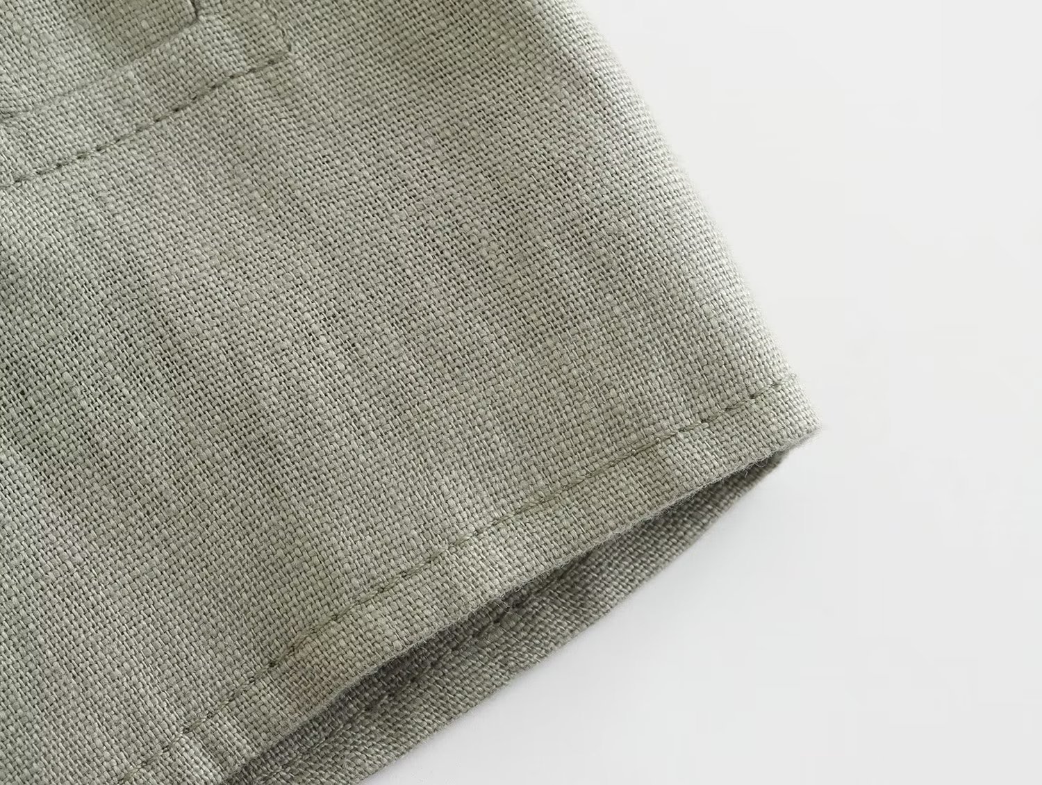 637g Weight Sleeveless Sleeve Length Linen Fabric Type Pants Sets Sets Type 2 Pieces Set Quantity Daily, Street Occasion Turndown Neckline Regular Fit Fit Type Solid Color Pattern Summer, Spring Season Women's Gender Streetwear Style Daily Street Women's Streetwear Solid Color Linen Pants Sets Pants Sets 13