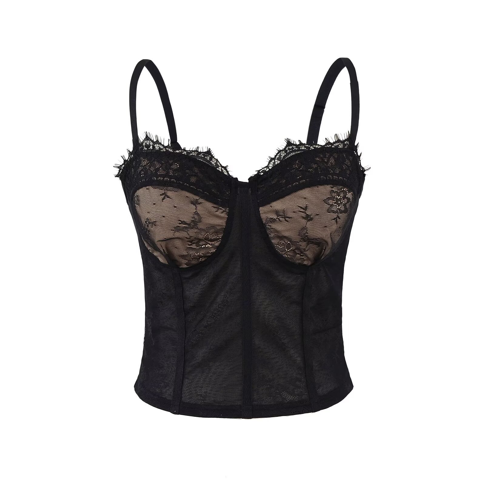 Sexy lace spring bra