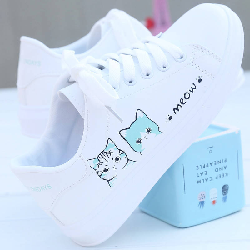 White Shoes Women's 2022 Spring and Autumn Fashion Korean Style Student Women's Shoes Street Shoes Casual Flat Shoes New Single Shoes White Shoes Women's 2022 Spring and Autumn Fashion Korean Style Student Women's Shoes Street Shoes Casual Flat Shoes New Single Shoes