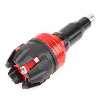 Motorcycle anti-fall Rod Huanglong 600 Blue Baolong pedal straddle aluminum alloy metal anti-fall rubber anti-fall Rod wholesale (Motorcycle Safety Supplies) - red-plastic-star-anti-fall-rod