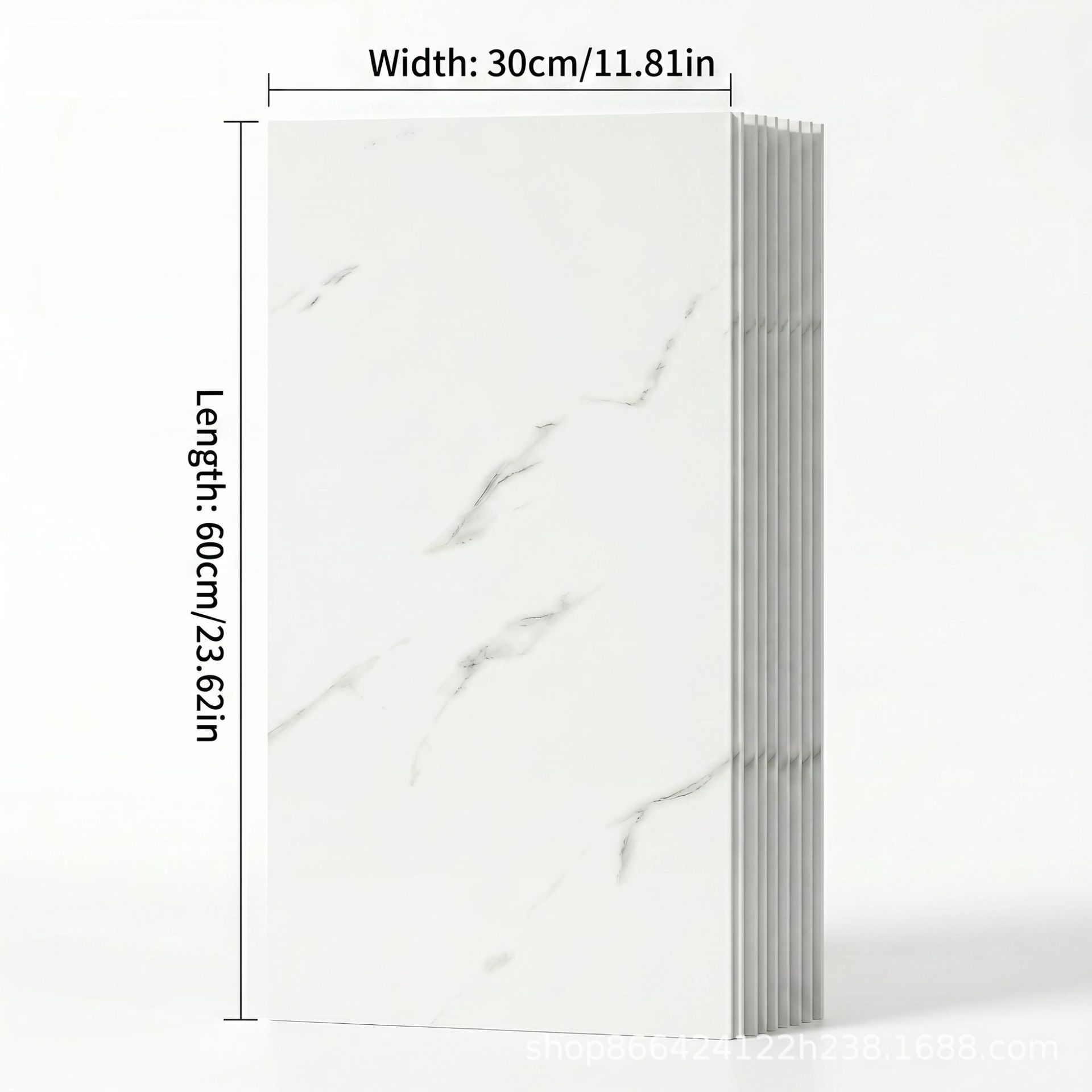 azulejos imitados pegatinas de mármol renovación de la pared decoración del hogar pared de fondo impermeable a prueba de humedad placa de aluminio y plástico