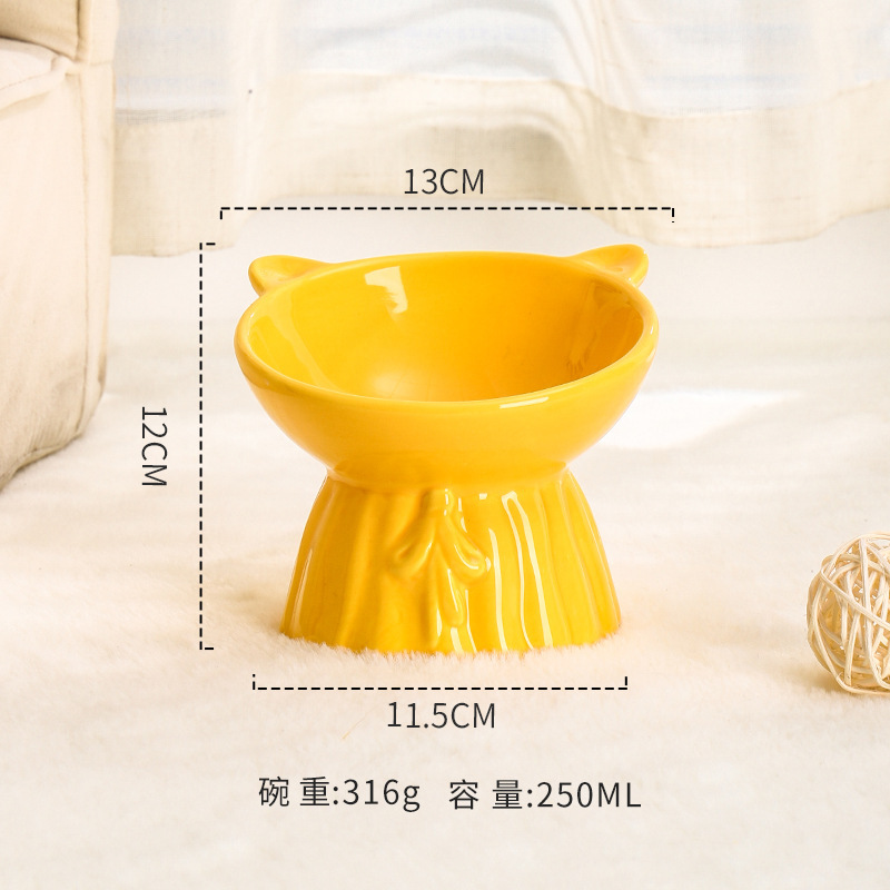 Cerámica linda princesa estilo (amarillo)