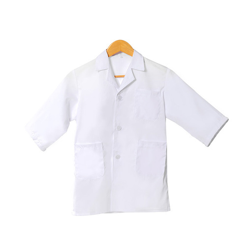 Exclusive Workwear for Children: White Lab Coats, Doctor Uniforms, Science Experiment Attire, Kindergarten Role-Playing Nurse Outfits