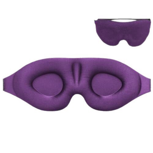 クロスボーダー3D立体睡眠アイマスク、調節可能、圧迫感なし、目の保護、旅行、昼休み、遮光、男性と女性に最適、完全遮光|undefined