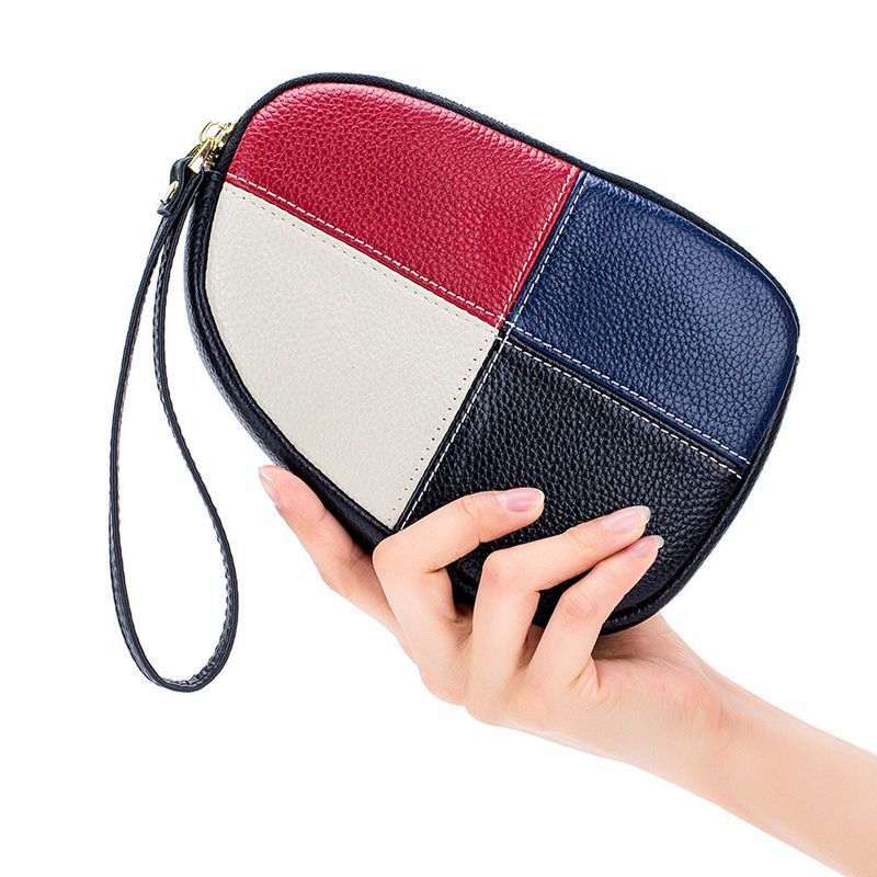 The first layer cowhide Baotou Bag 2019 new pattern Mobile phone bag Korean Edition personality Bag handbag Buy food