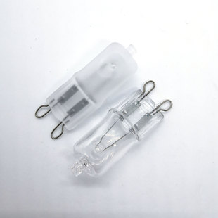 Spot G9 halogen lamp beads 220V25W28W33W40W60W temperature resistant 500 ℃ high life quartz lamp oven lamp
