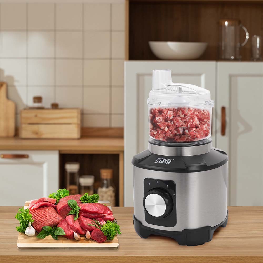 Winningstar cross-border 1.8L cuchillo de seis hojas acero inoxidable multifunción máquina de cocción de rotura de paredes exprimidor seis en uno